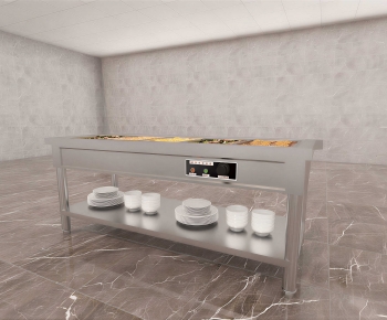 Modern Reception Desk-ID:966120007