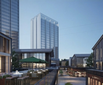 Modern Building Appearance-ID:363941918