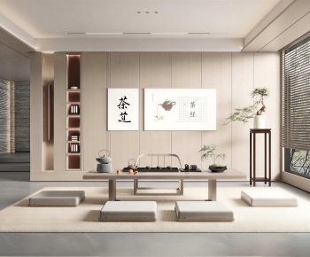 New Chinese Style Tea House-ID:932440838