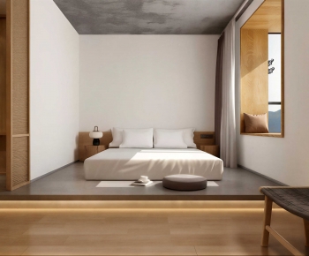 New Chinese Style Bedroom-ID:243932964