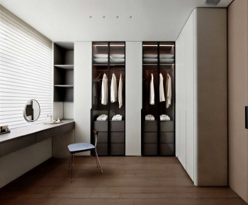 Modern Clothes Storage Area-ID:687220101