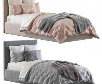 Modern Single Bed-ID:615432025