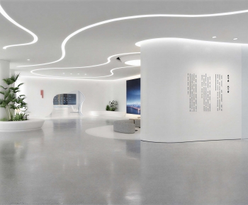 Modern Exhibition Hall-ID:879595996
