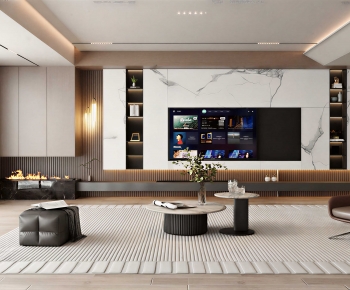 Modern A Living Room-ID:229279046
