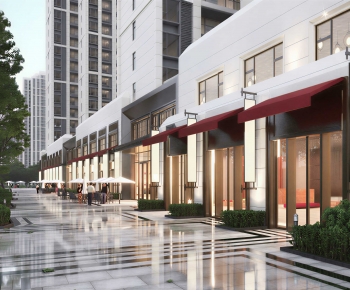 Modern Building Appearance-ID:647150996