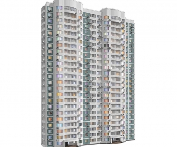 Modern Residential Building-ID:485452892
