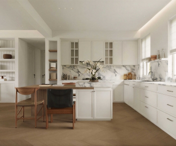 American Style Open Kitchen-ID:735929019