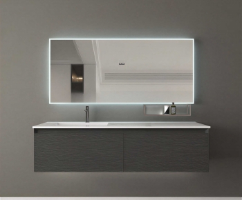 Modern Bathroom Cabinet-ID:587177044