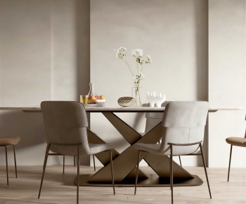 Modern Dining Table And Chairs-ID:893280038