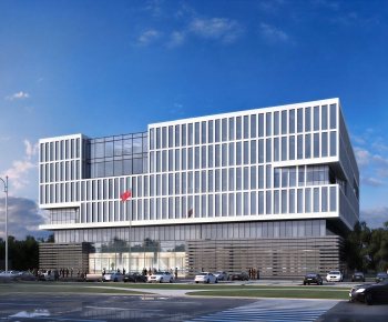 Modern School Building-ID:911489015