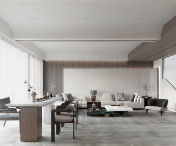 Modern A Living Room-ID:816824914