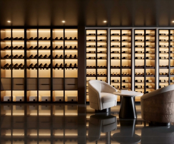 Modern Wine Cellar/Wine Tasting Room-ID:260988955