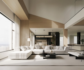 Modern A Living Room-ID:143390892