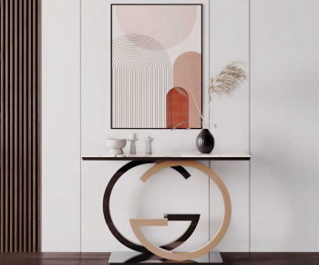 Modern Entrance Cabinet-ID:344275952