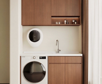 Modern Laundry Cabinet-ID:275119073