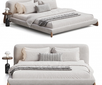 Modern Double Bed-ID:714720966