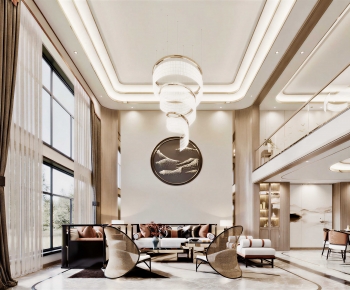 Modern A Living Room-ID:384516006