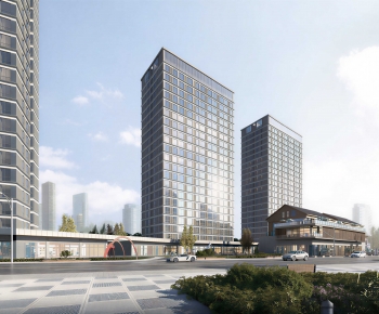 Modern Residential Building-ID:607245926