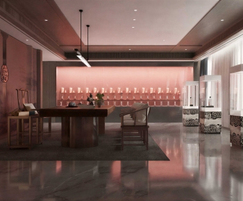 New Chinese Style Exhibition Hall-ID:536581996
