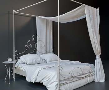 European Style Double Bed-ID:819341903