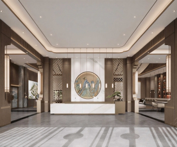 New Chinese Style Reception Hall-ID:990892897