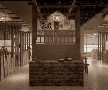 New Chinese Style Dining Room-ID:489986906