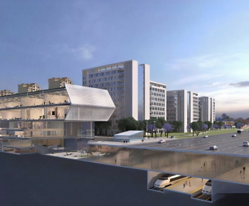 Modern Building Appearance-ID:326113944