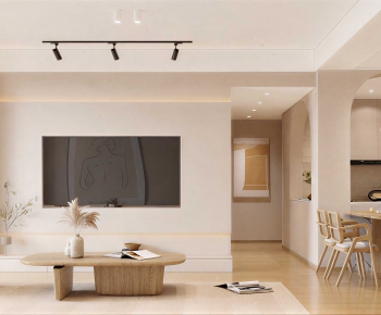 Modern A Living Room-ID:709834107