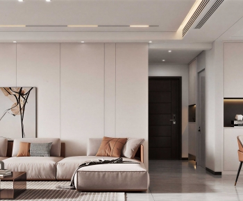 Modern A Living Room-ID:876301055