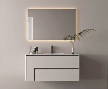 Modern Bathroom Cabinet-ID:440480953