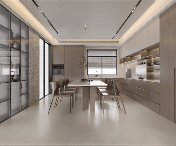 Modern Dining Room-ID:619201903