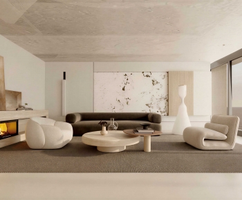 Modern A Living Room-ID:518209934