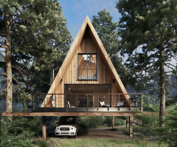 Modern Building Appearance-ID:219043977