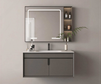 Modern Bathroom Cabinet-ID:708484899