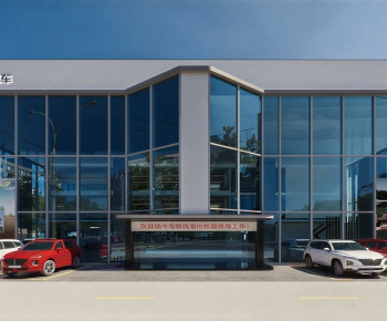 Modern Building Appearance-ID:692126048