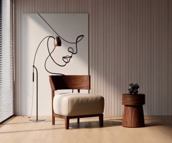 Modern Single Sofa-ID:597757104