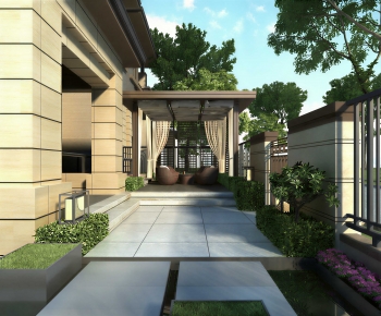 Modern Courtyard/landscape-ID:753967051