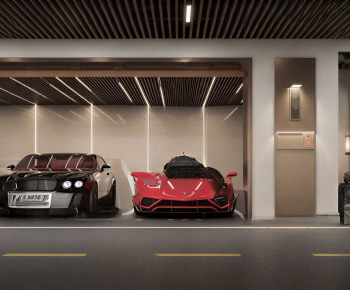 Modern Underground Garage-ID:463711987