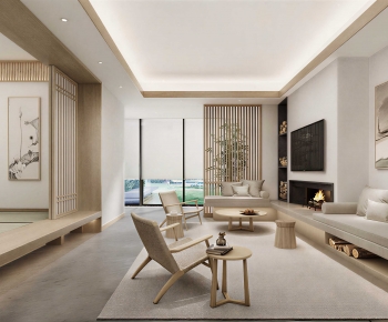 Japanese Style A Living Room-ID:446556093