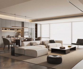 Modern A Living Room-ID:110419038