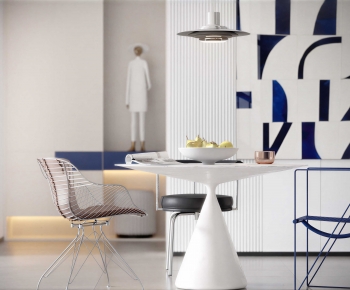 Modern Dining Table And Chairs-ID:653117908
