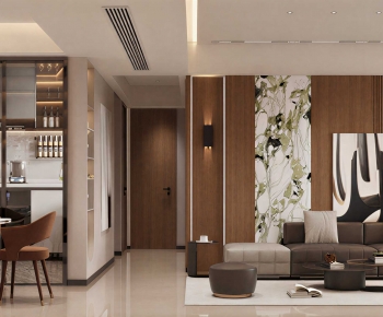Modern A Living Room-ID:876479138