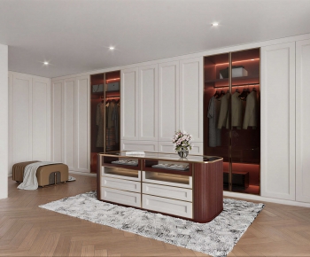 Modern Clothes Storage Area-ID:295039898