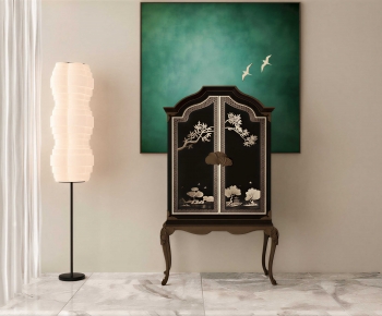 New Chinese Style Side Cabinet-ID:695297007