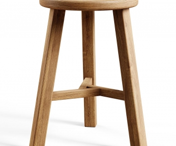 Nordic Style Bar Stool-ID:218199013