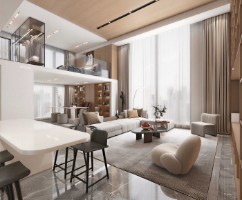 Modern A Living Room-ID:147991906