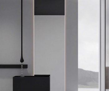 Modern Bathroom Cabinet-ID:126283888
