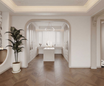 Modern Clothes Storage Area-ID:665702107