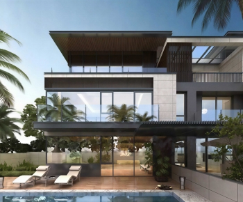 Modern Appearance Of Commercial Building-ID:158416033