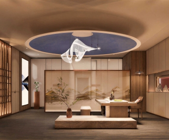New Chinese Style Tea House-ID:198059189